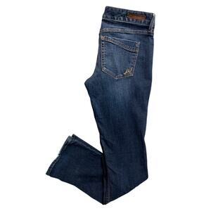 Size 8R Express Jeans Womens Barely Boot Denim Low Rise